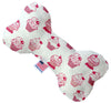 Mirage Pet 1115-SFTYBN8 Pink Whimsy Cupcakes 8 in. Stuffing Free Bone